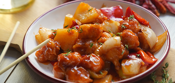 Del Monte SOYA NUGGETS VEGGIES IN HOT SWEET SAUCE Recipe